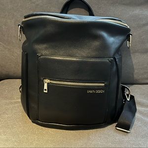 Fawn - The Original Diaper Bag - Black